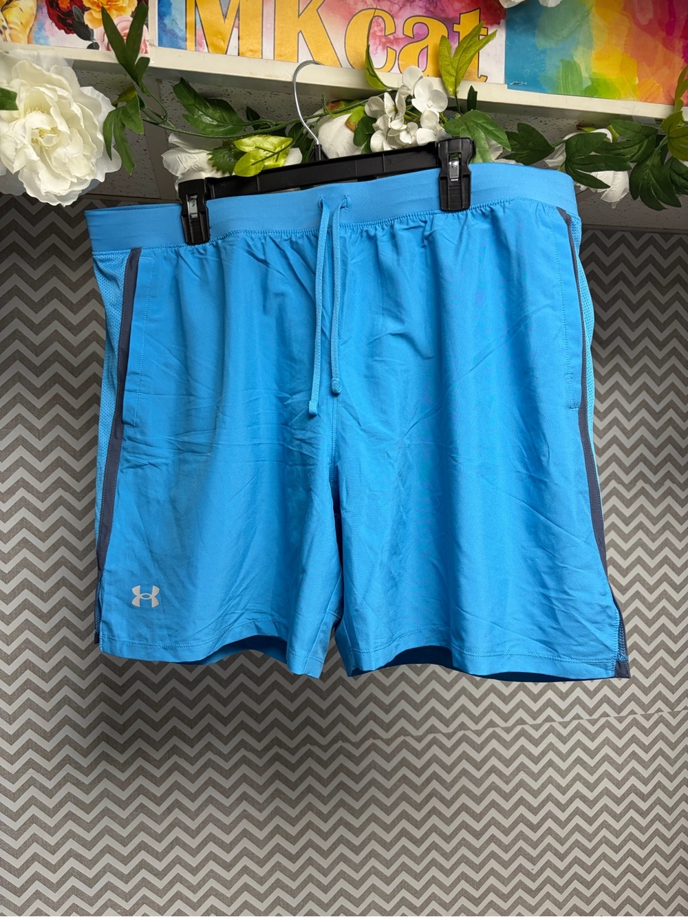NEW Under Armour Men’s Light Blue Athletic Shorts
